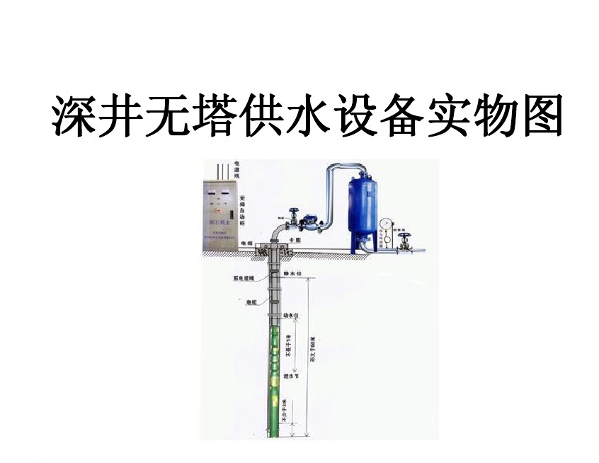 长沙望城区井泵无塔式供水设备